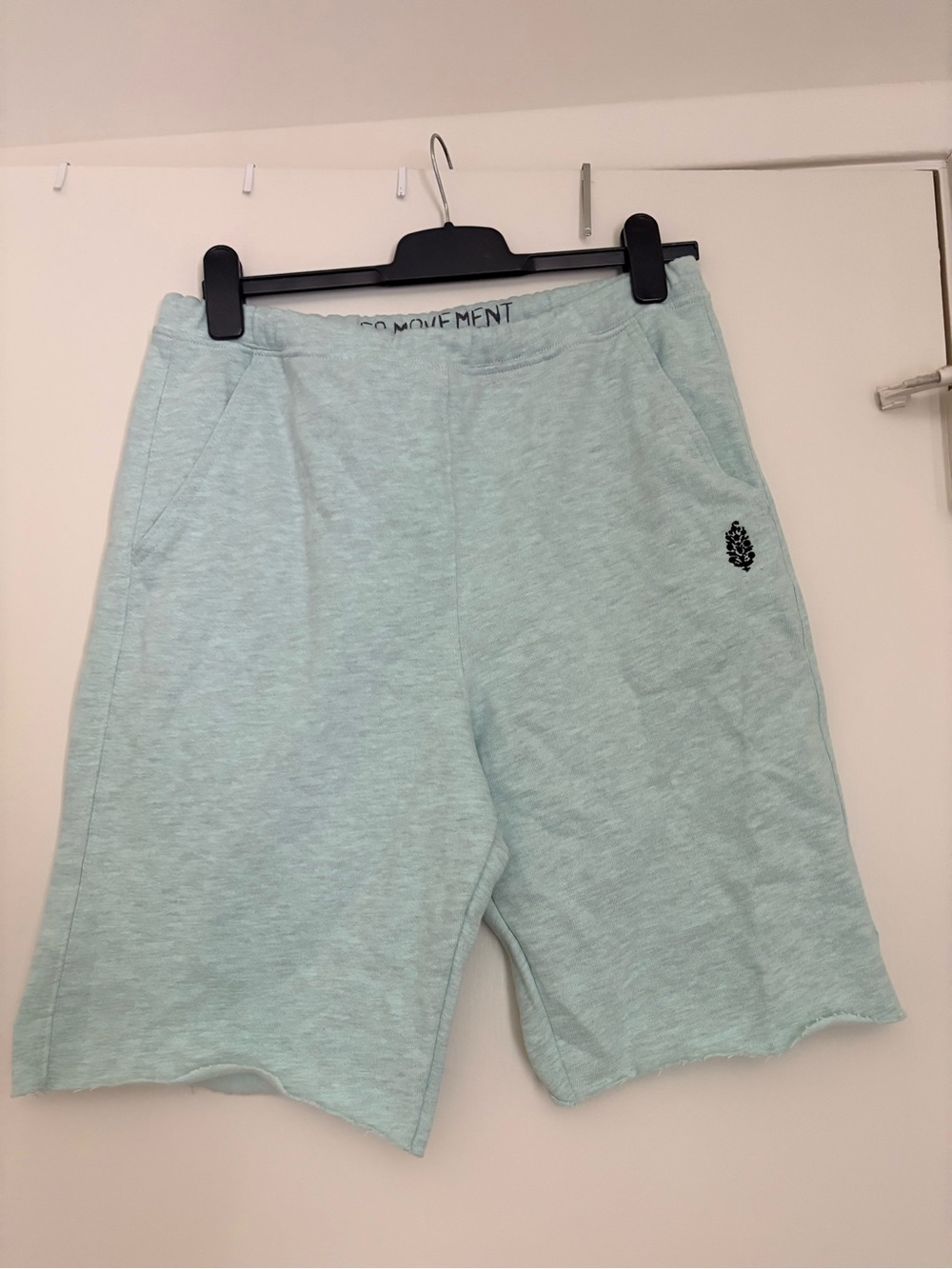 FP Movement by Free People Pale Blue Drawstring Bermuda Shorts